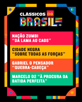 Nação Zumbi, Cidade Negra, Gabriel O Pensador e Marcelo D2 abrem o festival  11/10