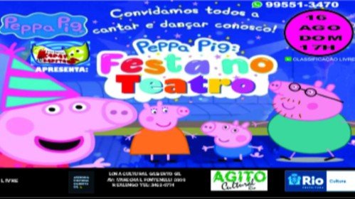 Peppa Pig no Teatro