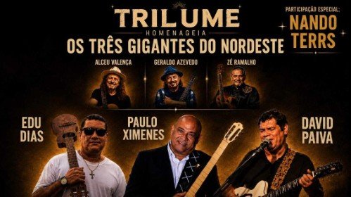 Edu Dias, David Paiva e Paulo Ximenes