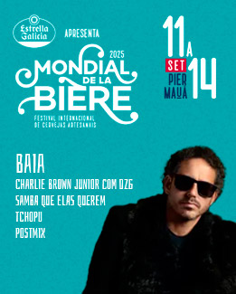Quinta no Mondial de la Biere 2025: Abertura Oficial do Festival no Pier Mauá