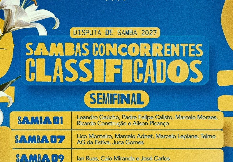 Unidos da Tijuca define os quatro semifinalistas na disputa de samba