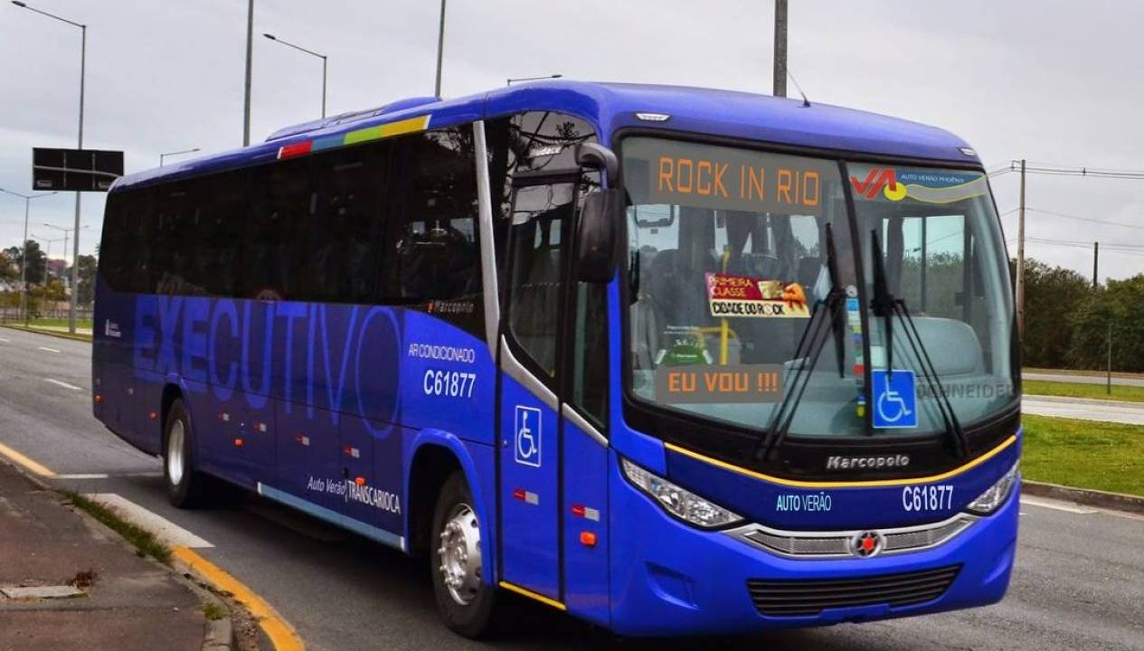 Rock in Rio oferece serviço de ônibus Primeira Classe que te deixa dentro do festival