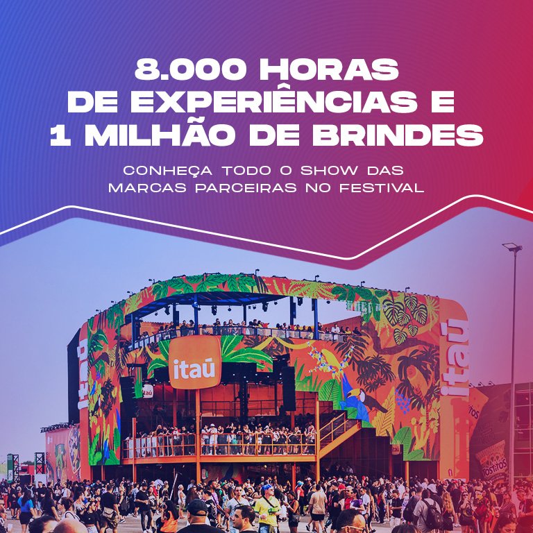 Rock in Rio 2026: quase 400 produtos licenciados levam o festival para o dia a dia