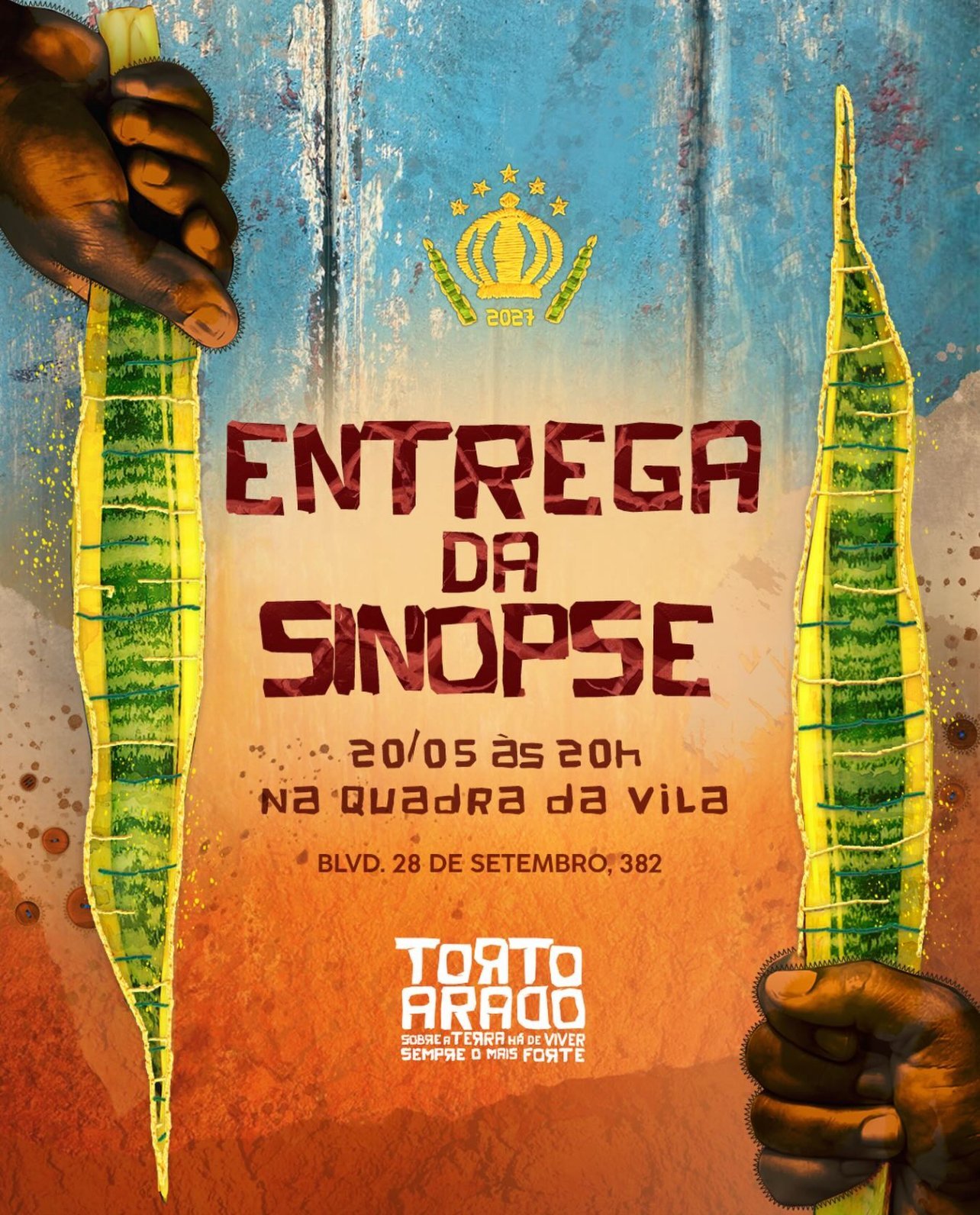 Vila Isabel apresenta a sinopse do enredo 'Torto Arado' na quadra