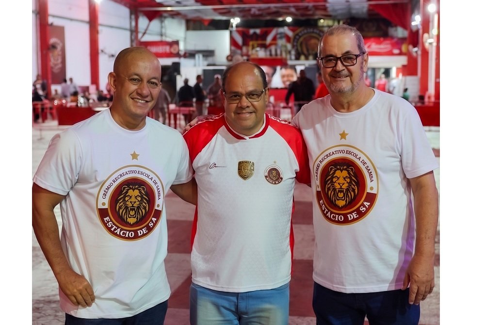 Estácio de Sá mantém o trio de diretores de carnaval para a disputa de 2027
