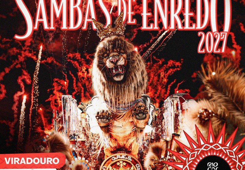 Rio Carnaval lança a capa do álbum dos sambas de enredo para 2027