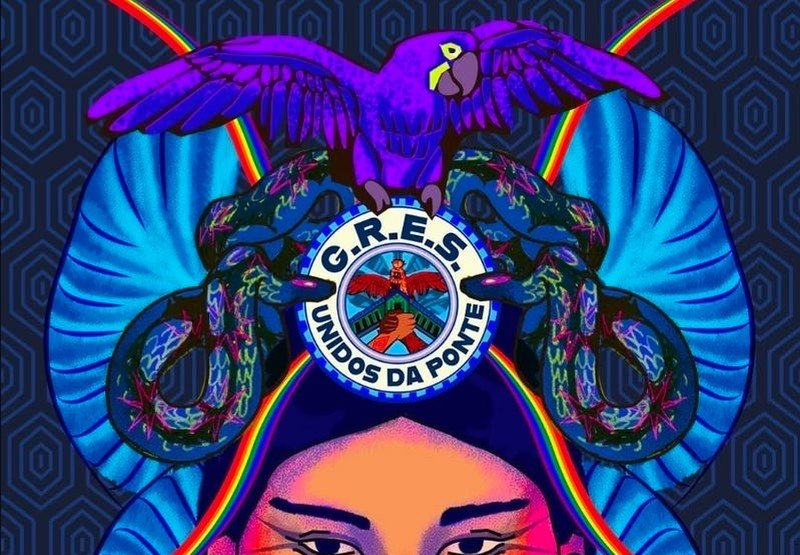 Unidos da Ponte vai contar a história de Tibira, vítima de LGBTfobia em 1614