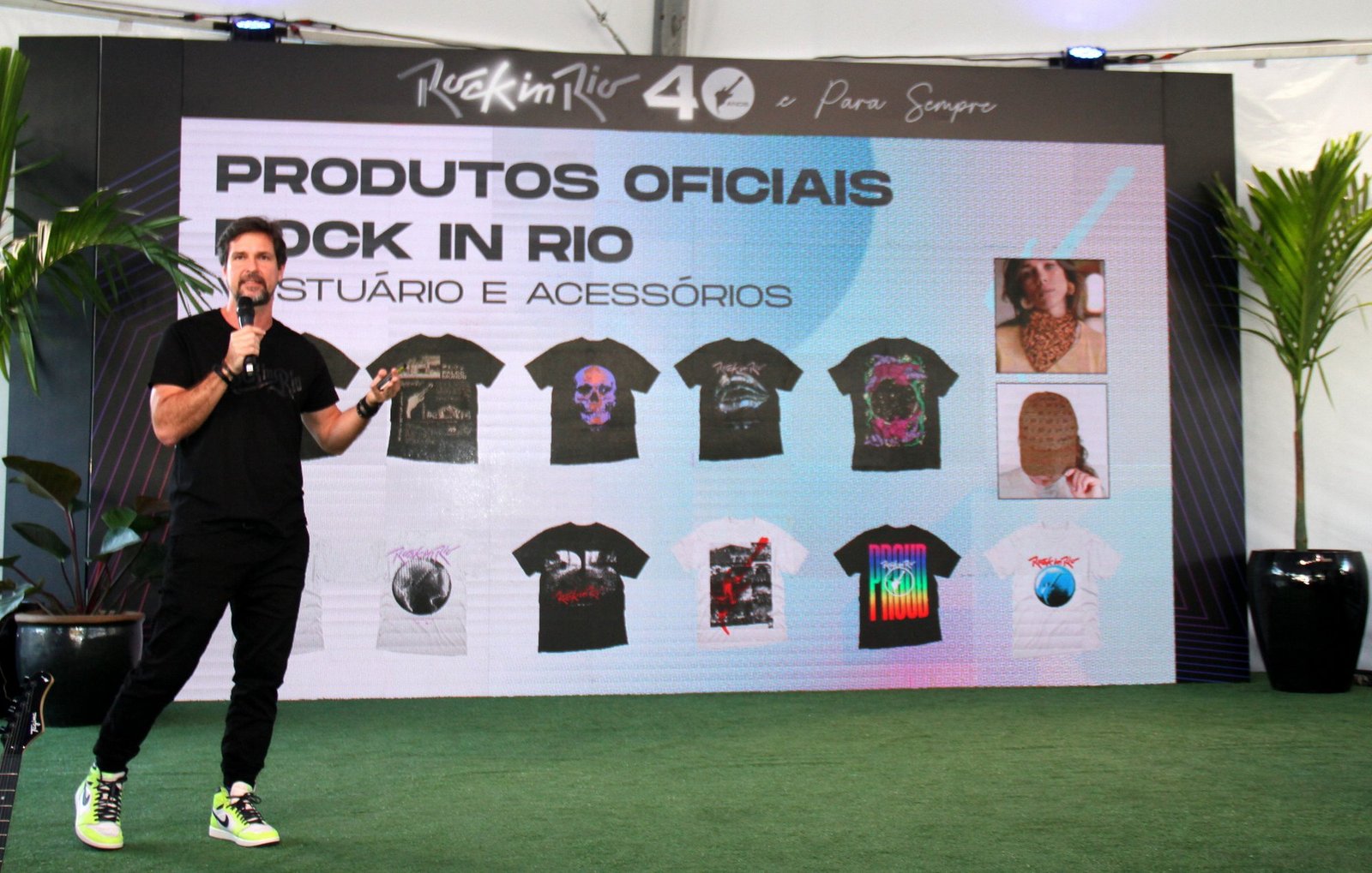Rock in Rio apresenta produtos oficiais para edição de 40 anos