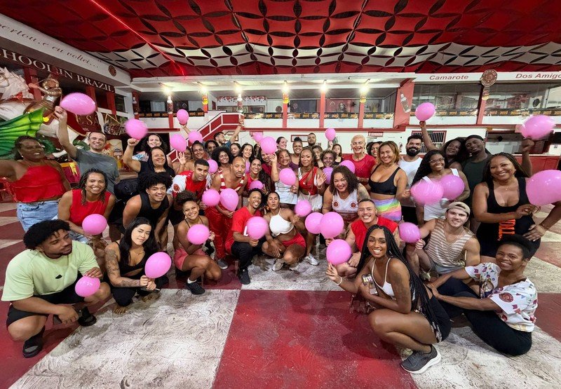 Quadra da Estácio de Sá bomba com aulão de dança de Luana Bandeira