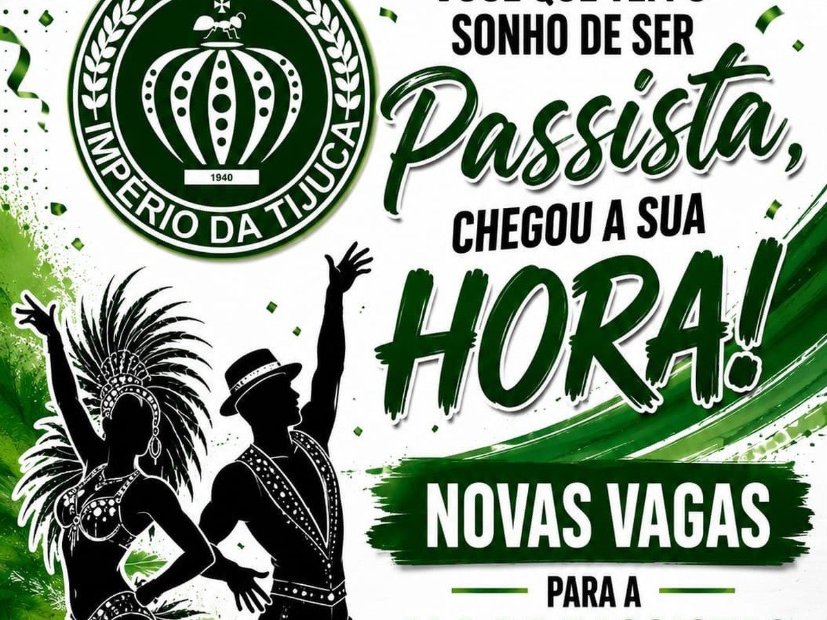 Império da Tijuca abre seleção para passistas do Carnaval 2027