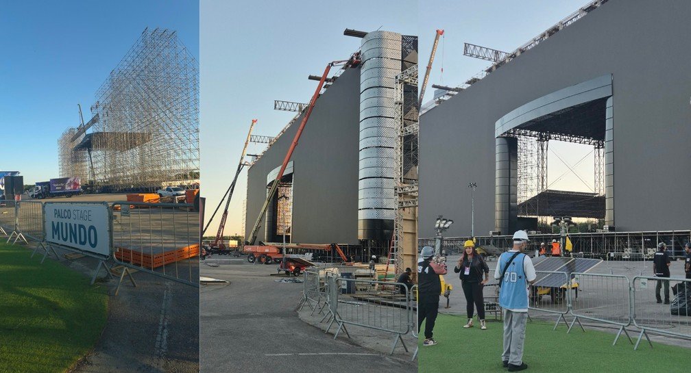 Faltam 16 dias: veja como estão as obras na Cidade do Rock para o Rock in Rio 2026