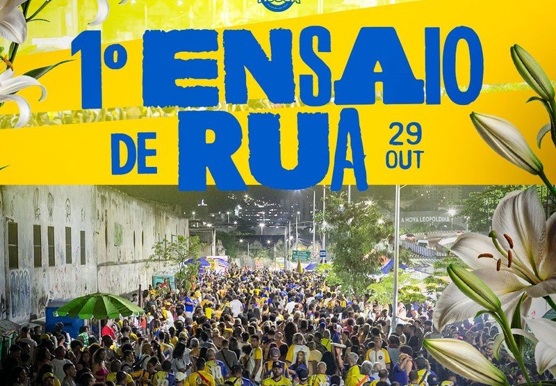 Unidos da Tijuca bota o bloco na rua para o primeiro ensaio nesta quinta