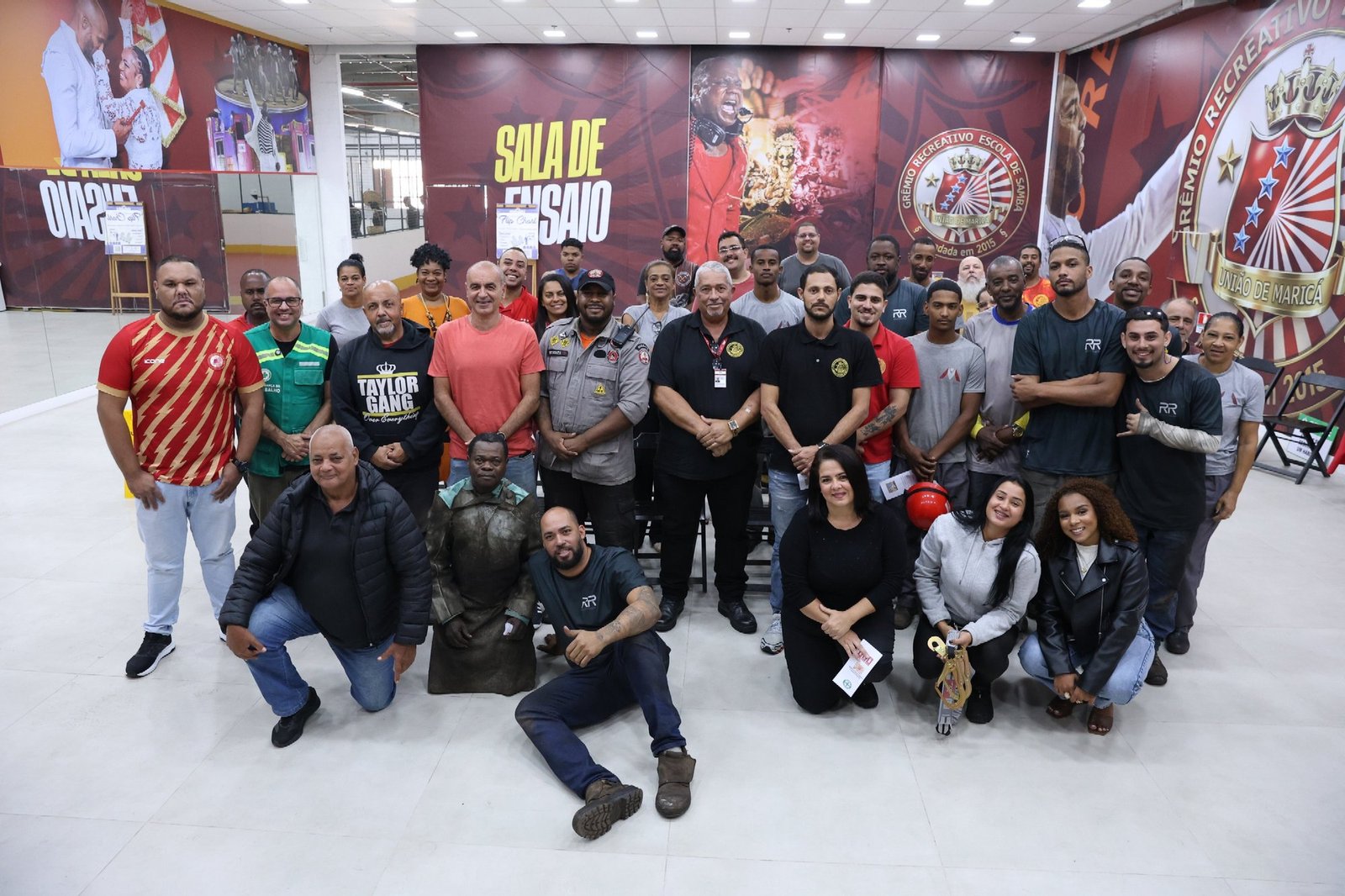 União de Maricá promove curso de segurança do trabalho no barracão