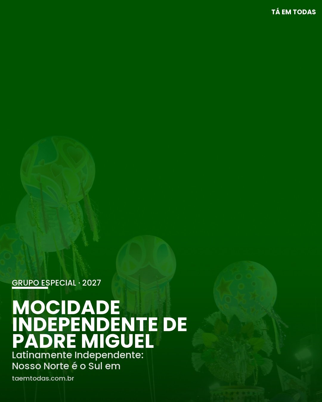 Mocidade 2027: conheça os sambas que disputam o carnaval