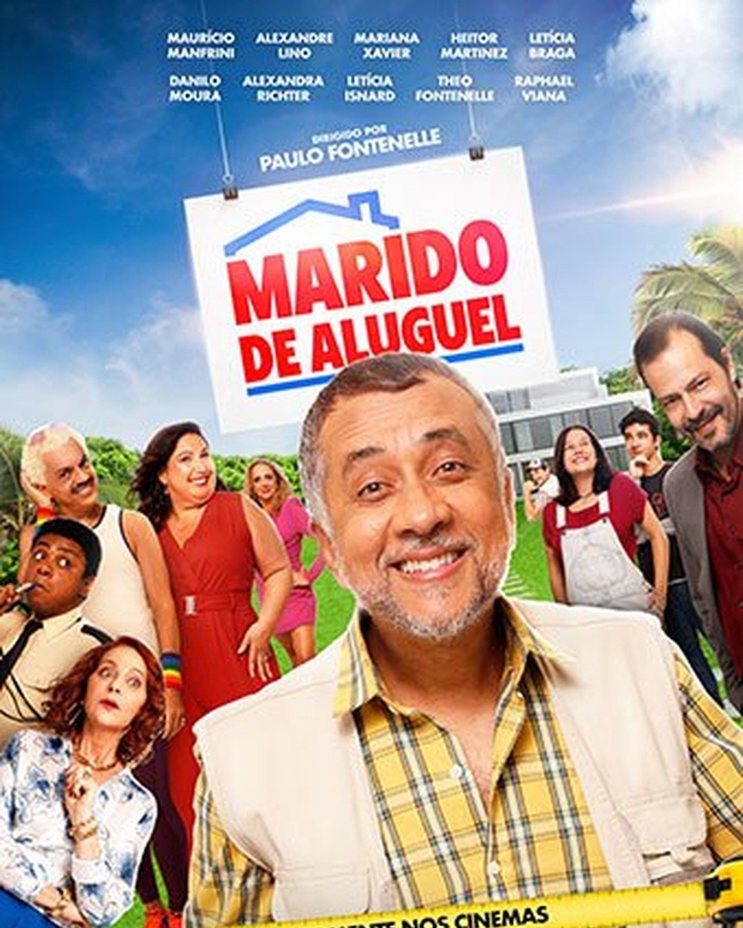 Comédia "Marido de Aluguel" com Maurício Manfrini ganha trailer e pôster oficiais