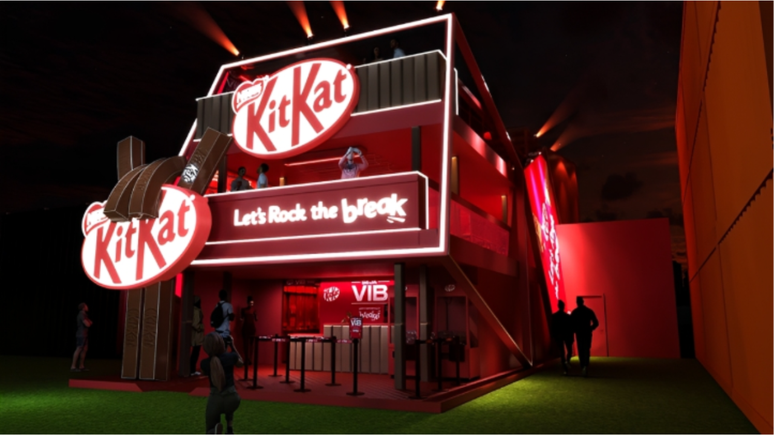 KitKat lança fila virtual no Rock in Rio com brindes exclusivos