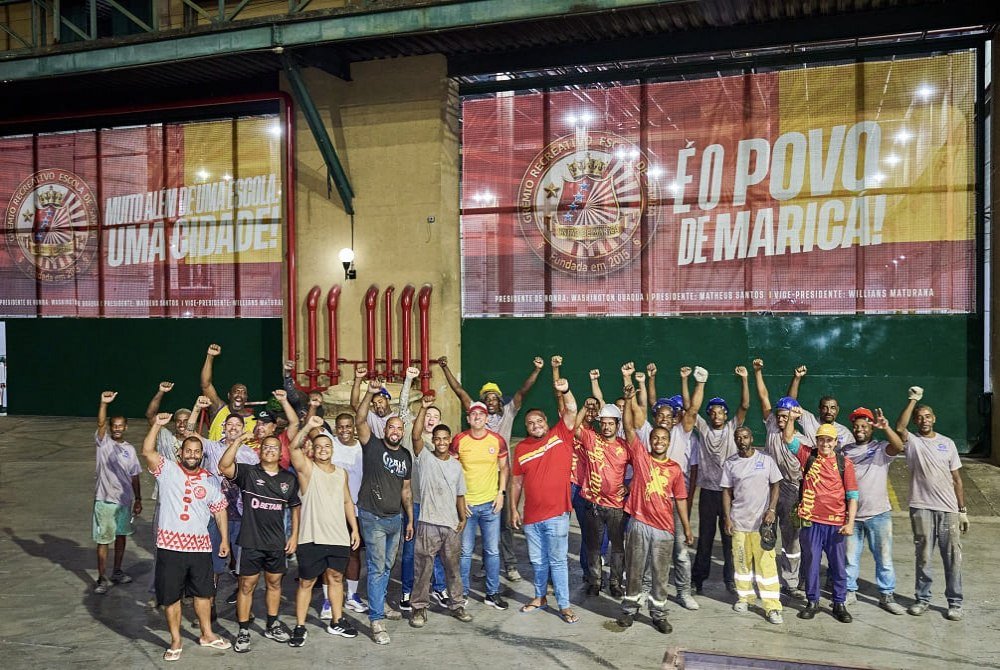 União de Maricá chega à Cidade do Samba e acelera rumo à estreia no Grupo Especial