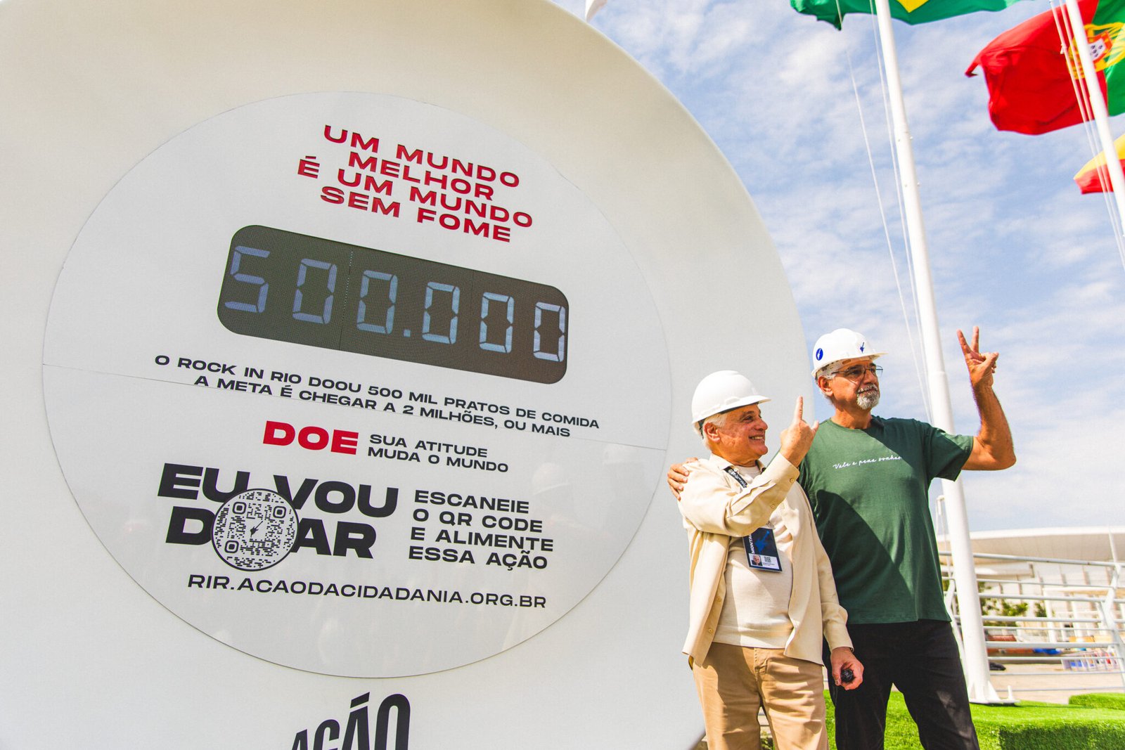 Rock in Rio e Ação da Cidadania juntas contra a fome